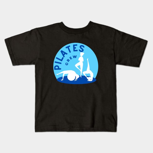 Pilates Crew Kids T-Shirt by Turtokart